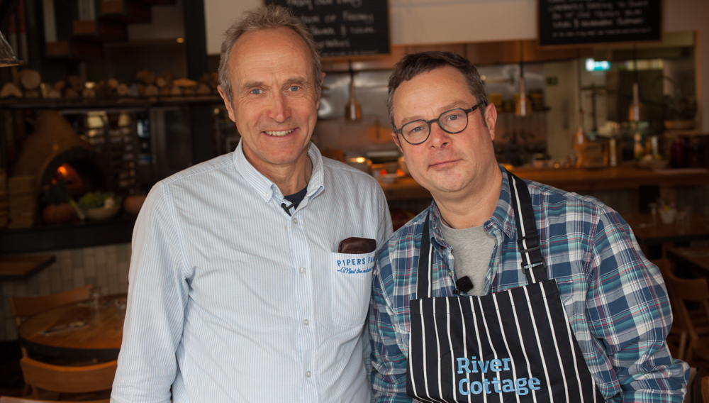 Hugh Fearnley-Whitingstall and Peter Greig